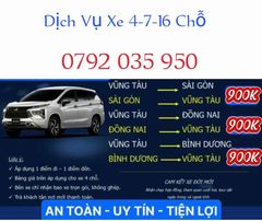 Taxi - Xe Tiện Chuyến Xe Riêng Xuyên Mộc ⇌ Sài Gòn | Giá Siêu Rẻ, Đón Tận Nơi (24/7)